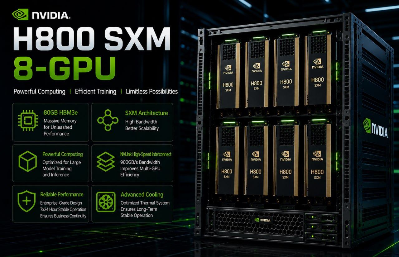 NVIDIA H800 SXM 8-GPU